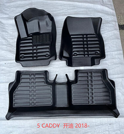 Caddy 2014 Model Araca Özel 5D Paspas 