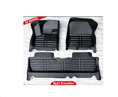 Opel Grandland Araca Özel 5D Paspas 