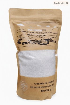 Öğütülmüş Pülümür G Tuzu 1 Kg
