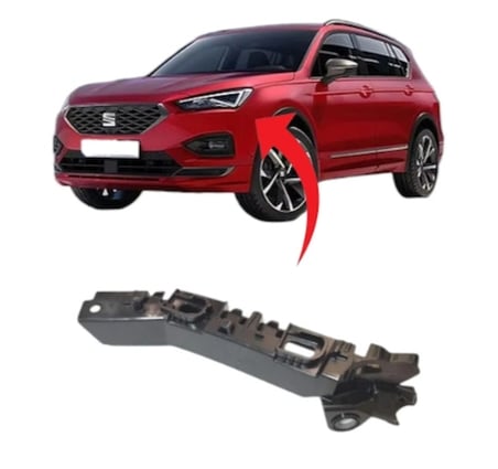 Seat Tarraco Ön Tampon Braketi Sol 2019-2024 5FJ807049C