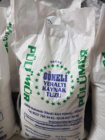TUNCELİ PÜLÜMÜR GÖNELİ TUZU 5 KG