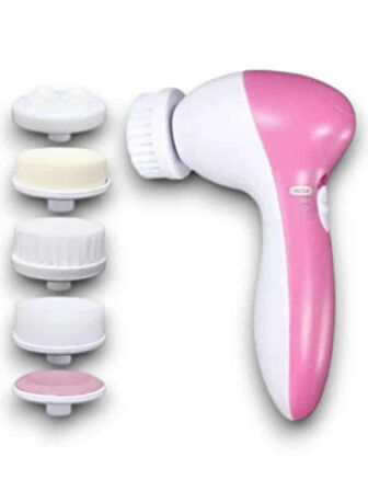Temizlik ve Masajı Birleştiren Set – 5in1 Yüz Masaj Aleti