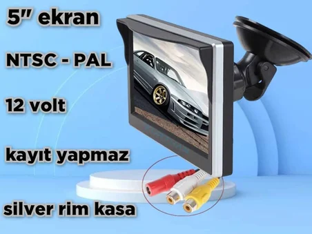 5 İNÇ ARAÇ MONİTÖRÜ TWOGO GO-55C (KAMERASIZ) 12 VOLT