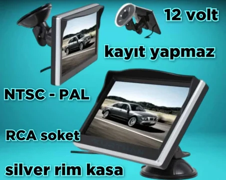 5 İNÇ ARAÇ MONİTÖRÜ TWOGO GO-55C (KAMERASIZ) 12 VOLT