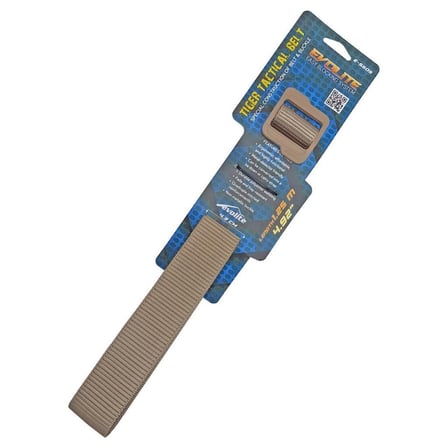 Delux Serisi Güvenlik Kemeri Arama Dostu Metalik Olmayan Evolite E-5505 Tiger Tactical Kemer