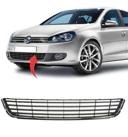 Vw Golf 6 2009-2013 Orta Izgara Orjinal Tip Kromlu 5K0853671