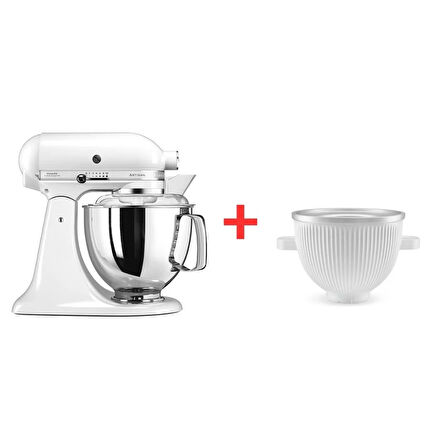 KitchenAid Artisan 5KSM175PS 4,8 L Stand Mikser - Dondurma Yapma Aparat Hediyeli