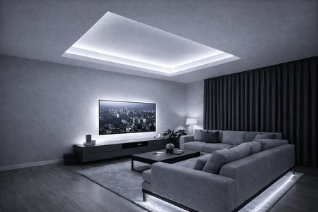 3 ÇİPLİ 5 METRE BEYAZ LET + 5 AMPER TRAFO (SET)