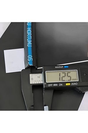 Termo Kauçuklu Bahçe Hortumu 5 Metre Dayanıklı 3 Katlı Sağlam Su Sulama Yıkama Hortum 12.5 mm 1/2"M