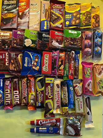 JUNIOR ÇİKOLATA PAKETİ 42 ÇEŞİT 