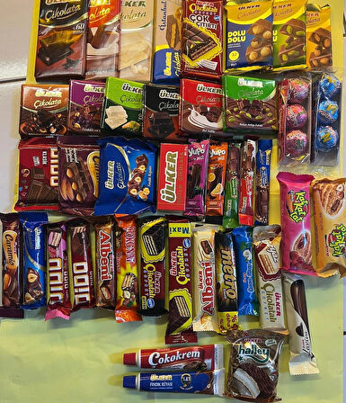 JUNIOR ÇİKOLATA PAKETİ 42 ÇEŞİT 