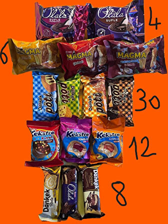 KARMA KEK PAKETİ 60 PARÇA 