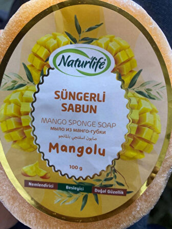 NATURLİFE SÜNGERLİ SABUN MANGOLU 100GR