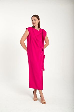 Modatalika Kadın Özel Tasarım Maxi Boy Elbise