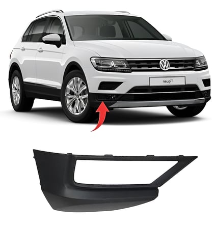 Vw Tiguan 2017-2020 Sağ Sis Kapagı Sisli Kavisli 5Na853212B