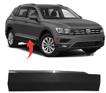 Vw Tiguan 2016>> Sağ Ön Kapı Alt Bandı Kromlu 5NA854940N
