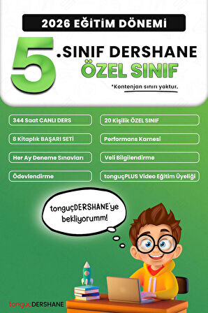 ERKEN KAYIT FIRSATI 2026 5. Sınıf Dershane Özel Sınıf ⭐⭐⭐⭐