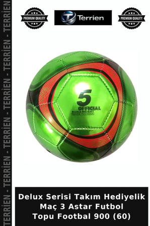 Delux Serisi Takım Hediyelik Maç 3 Astar Futbol Topu Footbal 900 (60)