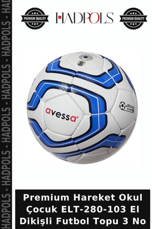 Premium Hareket Okul Çocuk ELT-280-103 El Dikişli Futbol Topu 3 No