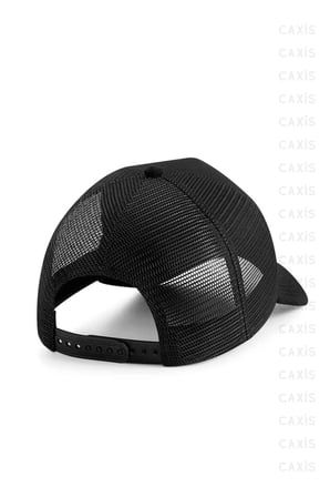Siyah Yazlık Fileli Spor Unisex Şapka