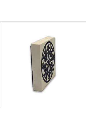 Barok Desen Baskılı Taş Magnet 5X5