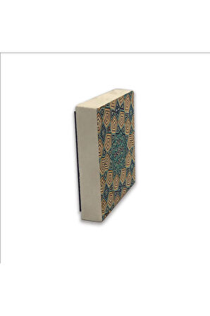 Geometrik Rumi Desen Baskılı Taş Magnet 5X5