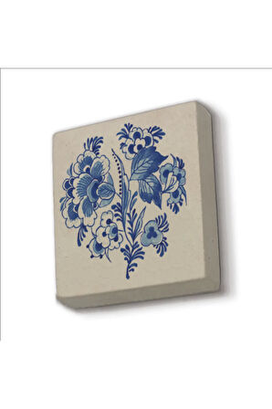 Hollanda Deseni Baskılı Taş Magnet 5X5
