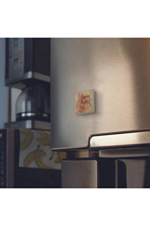 Otoportre (Leonardo Da Vinci, 1512) Baskılı Taş Magnet 5X5