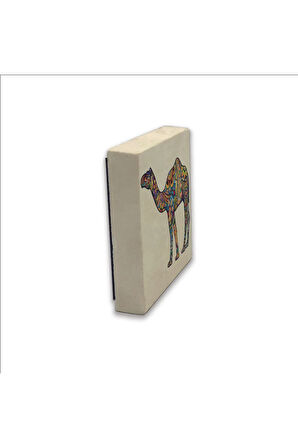 Deve Baskılı Taş Magnet 5X5