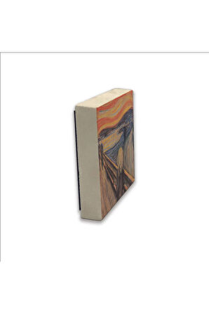 Çığlık (Edvard Munch, 1893) Baskılı Taş Magnet 5X5