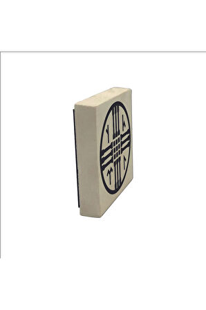 Tengricilik Sembolü Baskılı Taş Magnet 5X5