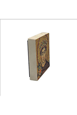 I. Justinianus (Büyük Jüstinyen) Baskılı Taş Magnet 5X5