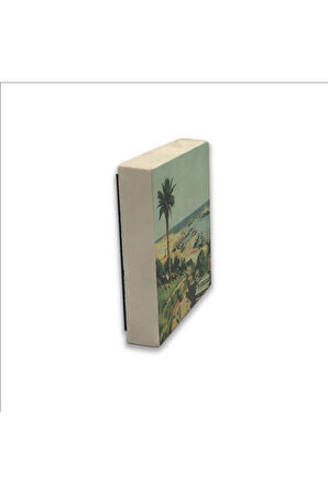 İtalya Görseli Baskılı Taş Magnet 5X5