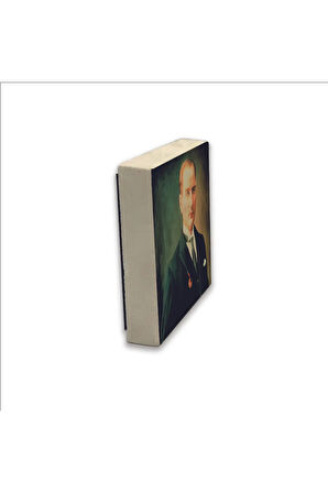 Mustafa Kemal Atatürk Baskılı Taş Magnet 5X5