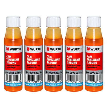 WÜRTH KONSANTRE CAM TEMİZLEYİCİ 32ML (5 ADET)