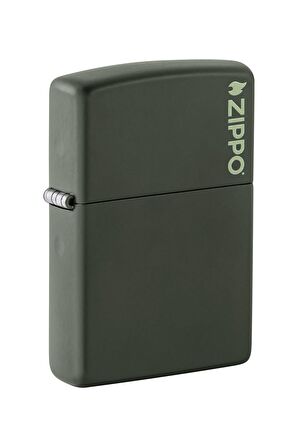 Zippo Çakmak Green Yeşil Hediyelik Kutu Benzin Taş Set du10-000019