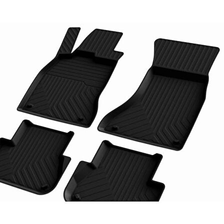 Skoda Octavia 1  Ferrous 4D Havuzlu Kauçuk Paspas 1996 2004