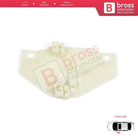 Ford Transit Connect 2010-2013 İçin Sol Ön Kapı Cam Kriko Tamir Klipsi 2T1Z6123201B