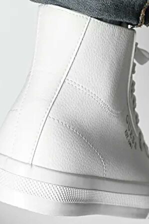 Erkek Istria Mid Sneaker - Beyaz | 43