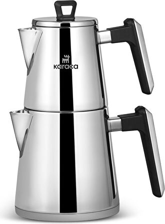 Karaca Space Powersteel Pro 316+ Çelik Indüksiyon Tabanlı Midi Çaydanlık Takımı