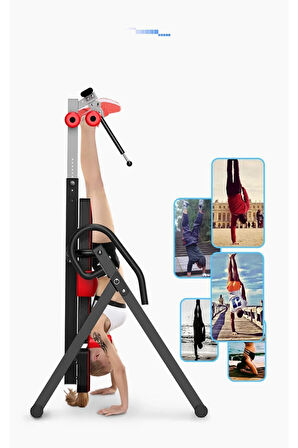 Ters Duruş Sehpası, İnversiyon Terapi Aleti, Baş Aşağı Duruş Egzersiz Standı Inversion Therapy