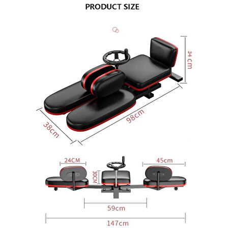 180° Ayarlanabilir Leg Stretcher – Profesyonel Bacak Açma & Gerdirme Aleti