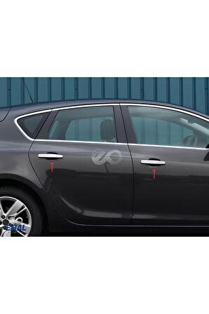 Opel Astra J  SEDAN Krom Kapı Kolu 4 Kapı 2009-2015 Arası P. Çelik