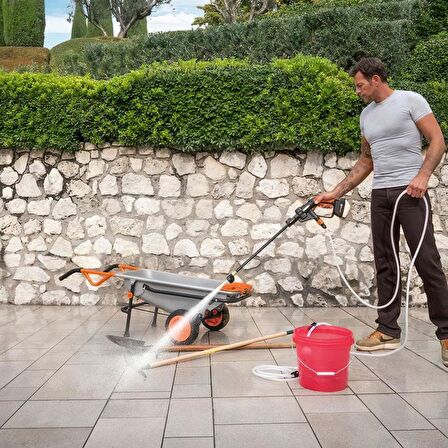 WORX WG620E 20Volt 2.0Ah. Li-ion 24 Bar Basınçlı Yıkama Tabancası 