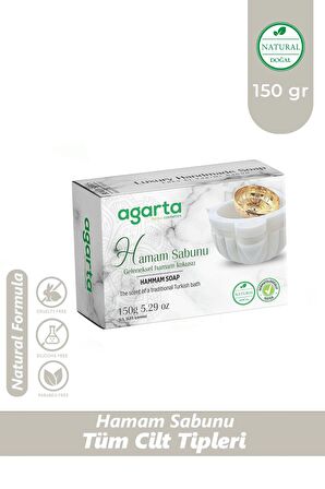 Agarta Doğal El Yapımı Hamam Sabunu 150 gr