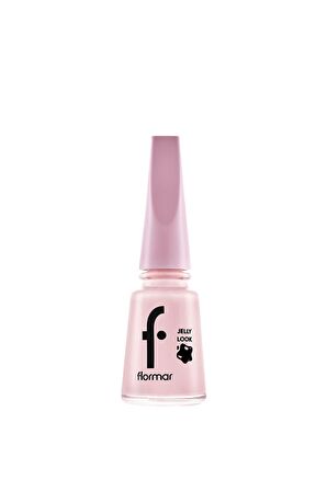 Flormar Jel Görünümlü Parlak Oje (Pembe) - Jelly Look Nail Enamel - JL52 Barbie - 8690604568840