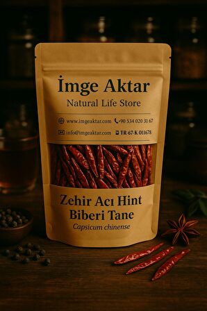 Meksika Zehir Acı Sivri Biber 50g
