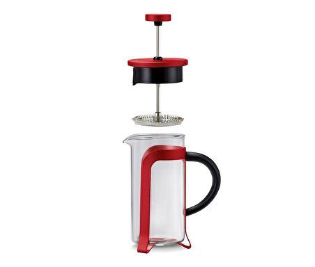 Tchibo French Press, Kırmızı 300 ml
