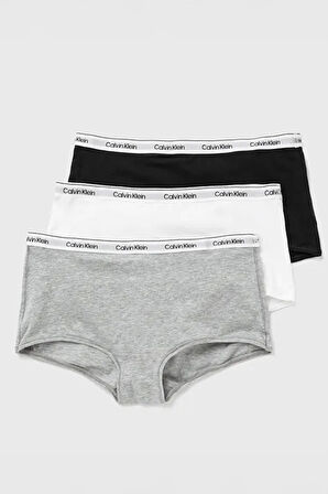 CALVIN KLEIN BOYSHORT 3 PK Külot