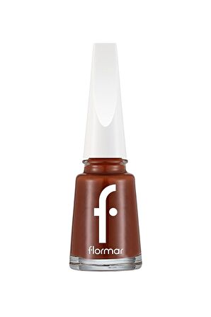 Flormar Klasik Parlak Bitişli Yüksek Pigmentli Oje - Nail Enamel -537 Cake Wıth Coffee- 8682536047807